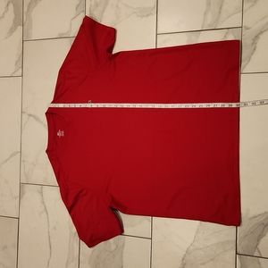 Lacoste Men's Red Short Sleeve Tee
